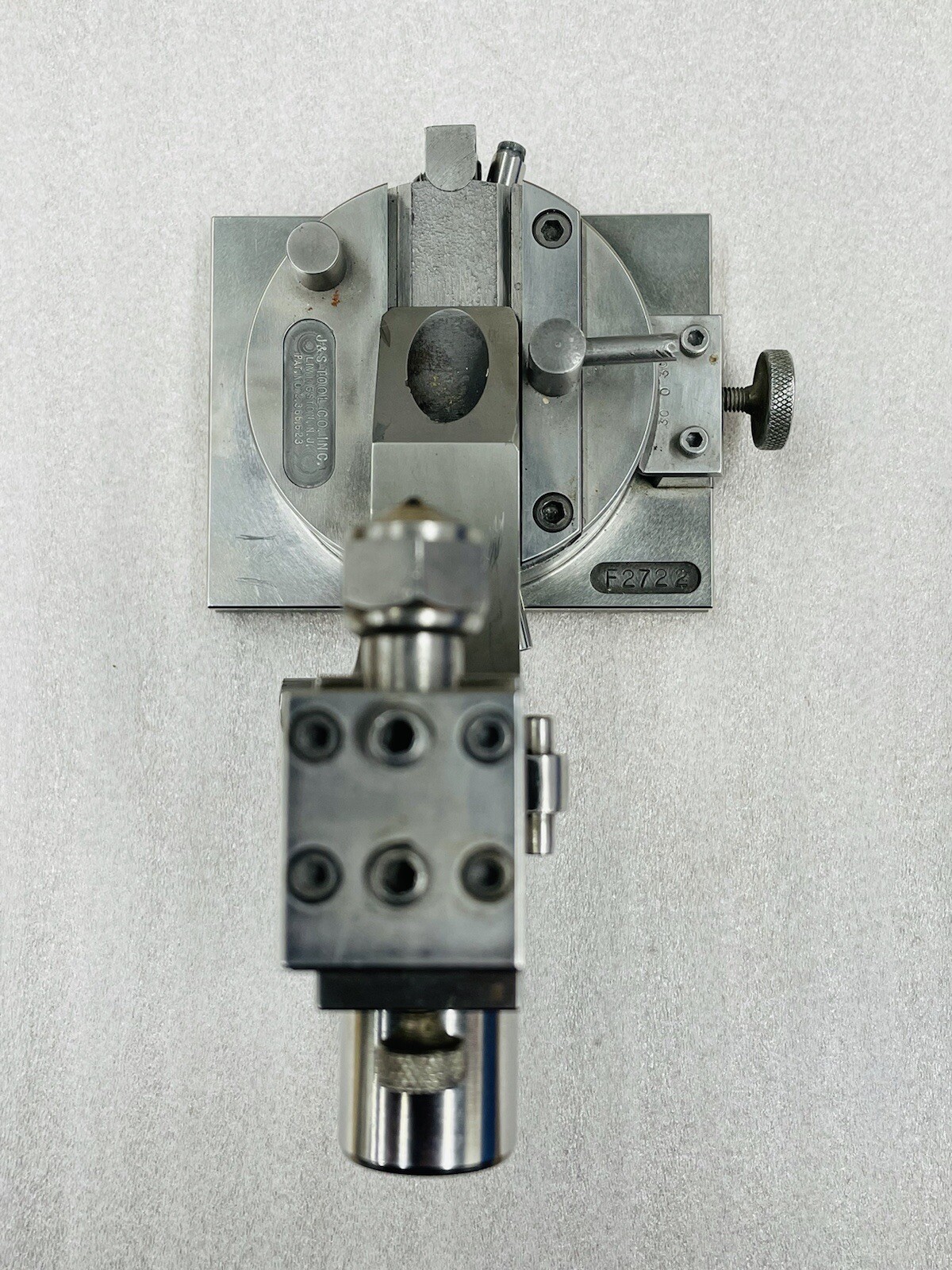 J&S Tool Company Fluid Motion Radi & Angle Wheel Dresser, USED In Good