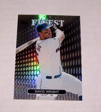 2013 Finest Refractor 55 David Wright  Mets