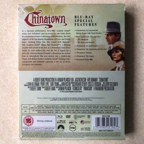 Chinatown Blu-ray + DVD HMV Exclusive Premium Collection (2017) NEW & SEALED - Picture 2 of 5