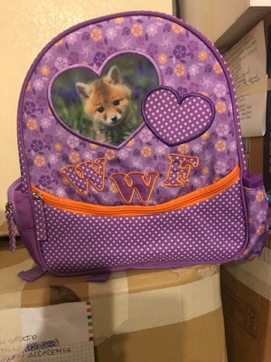 WWF VOLPE ZAINO ASILO BAMBINA | eBay