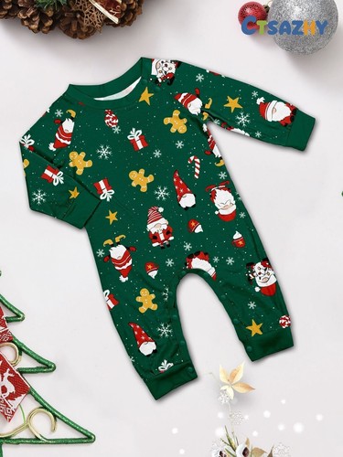 2024 Family Matching Christmas Pyjamas Dog Adult Kids Nightwear Pajamas Pjs Set - Picture 4 of 54