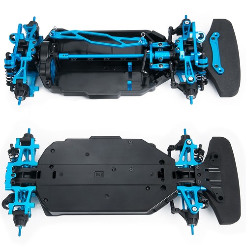 1 Stck. für 1/10 4wd TT02 RC TT02 Auto Rahmen Kit Metallwelle Antrieb Kunststoff Chassis USA - Bild 6 von 12