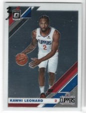 KAWHI LEONARD 2019-20 DONRUSS OPTIC #30 CLIPPERS S3