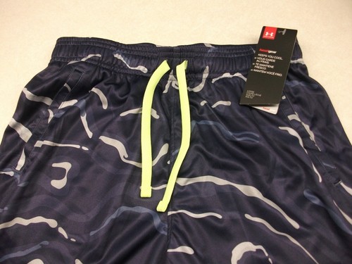 NWT Boy's Youth Under Armour Heat Gear Loose Polyester Shorts L RENEGADE - Picture 4 of 6