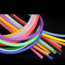 Colored Silicone Tube 5x7-Inner Dia. 5mm, Outer Dia. 7mm Food Grade Soft Tubing 