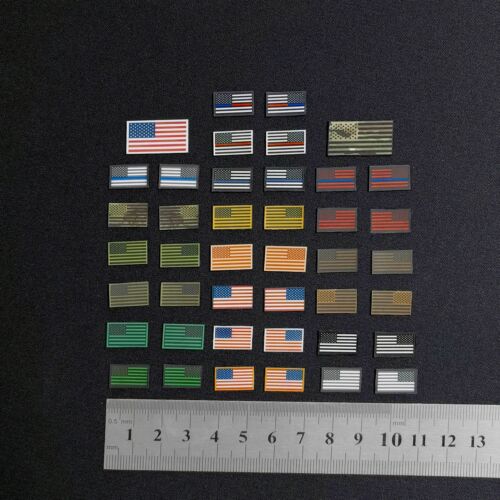 B04-A 1/6 Scale HOT US ARMY Flag patch badges Damtoys Easy&Simple SS 12" TOYS - Picture 25 of 25