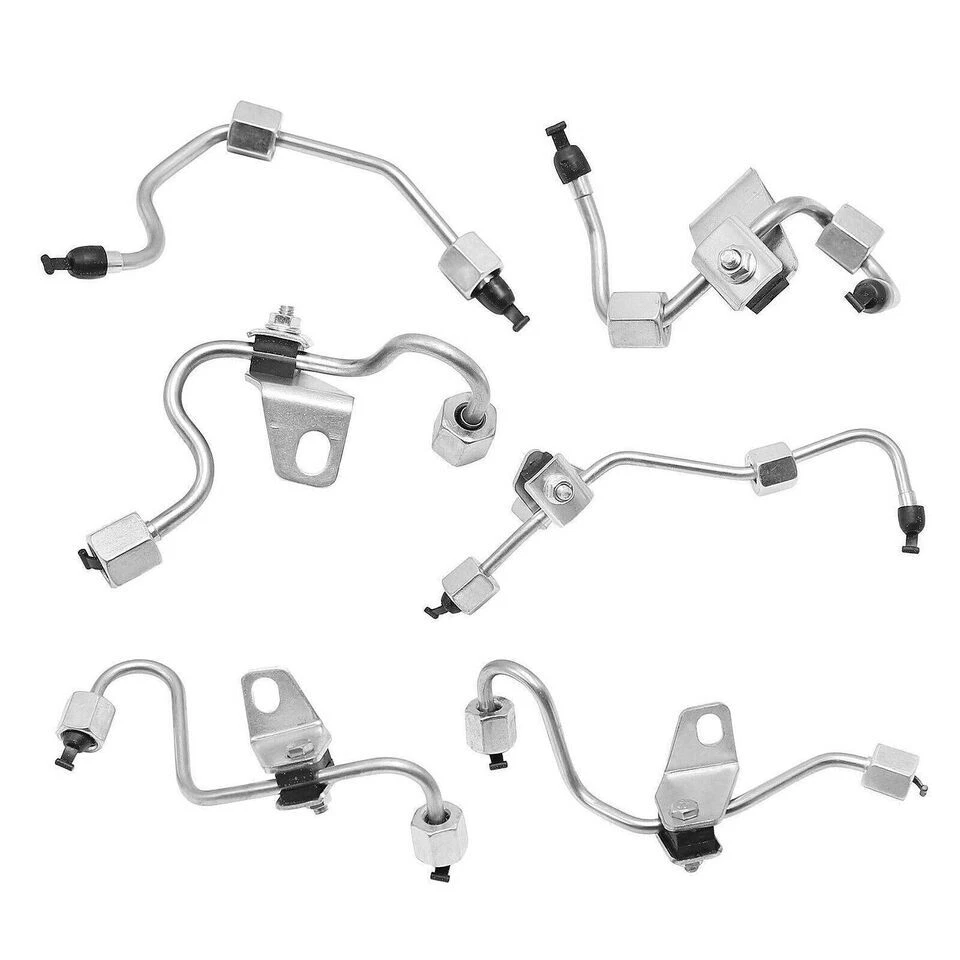 Líneas de inyector de combustible originales OEM 6X para 03-07 Dodge Ram 3500 5,9 L diésel Cummins Foto 3 de 4