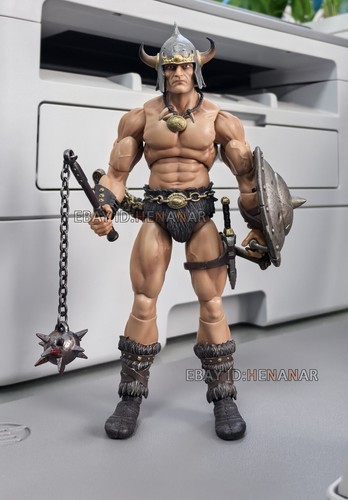Figura de acción Harvinger Studio Barbarian 1/12 modelo de 6 pulgadas - Imagen 6 de 6