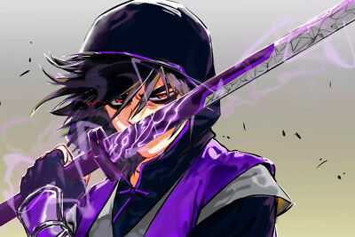 Anime magic blade scissor seven boys Custom Gaming Mat Desk