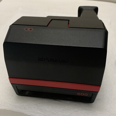 Vintage Polaroid Cool Cam 600 Instant Camera Red & Black | eBay