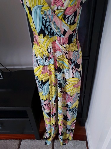 H & M Ladies floral prints any occasion one Piece Suit Pants Size 6 Or XS - Picture 8 of 12