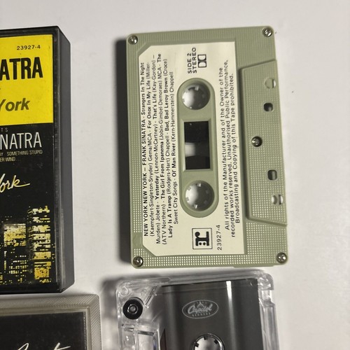 Frank Sinatra: New York, New York / Duets (Cassette Tape) - Picture 4 of 9
