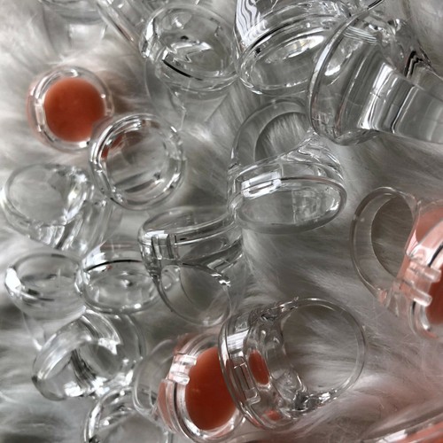Balsamo labbra in plastica vuoti anelli 1,5 ml fai da te bellezza balsamo labbra contenitori (50 pezzi) 9680 - Foto 7 di 11