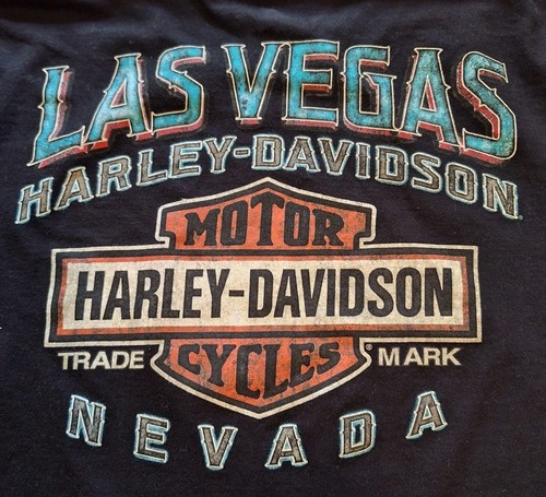 Harley Davidson T-Shirt Las Vegas Nevada 2XL - Picture 4 of 7