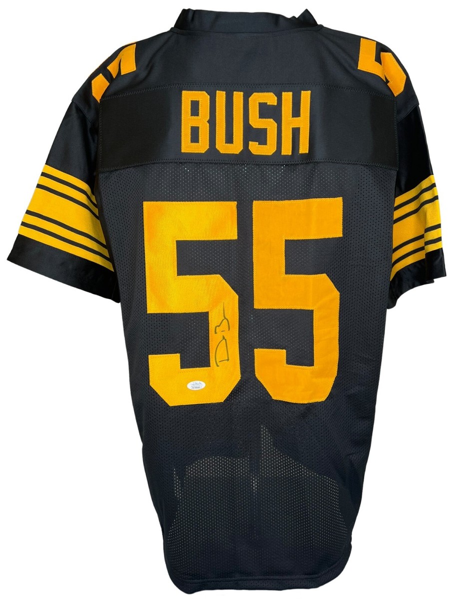Devin Bush autographed signed jersey NFL Pittsburgh Steelers JSA