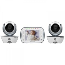 Motorola WiFi 2 way Baby Monitor 2 Camera, 3.5" screen, Remote Pan, Tilt, & Zoom