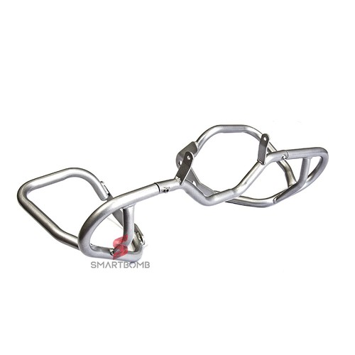 Protezione motore paracilindri tubolare acciaio coppia SILVER BMW R1200GS 04-12 - Imagen 8 de 8