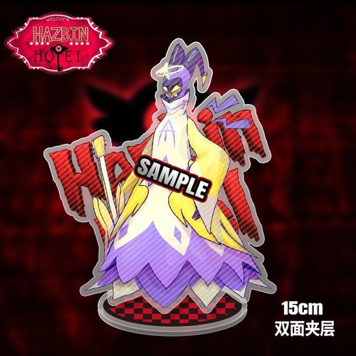 Hazbin Hotel Charlie Alastor Desk Desktop Cosplay Acrylic Stand Figure Decor - Picture 12 of 24