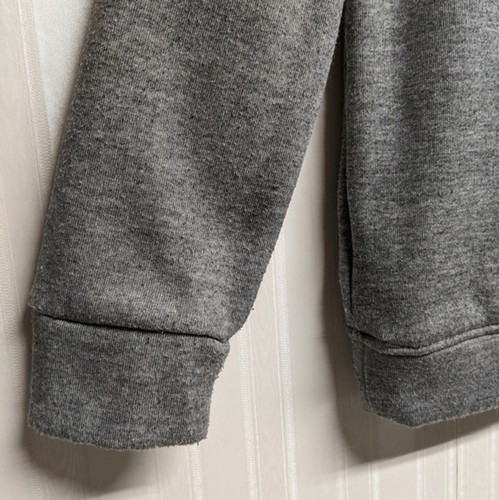 Reebok Long Sleeve Hooded Top Sweatshirt Youth M (10-12) Gray - Picture 7 of 7