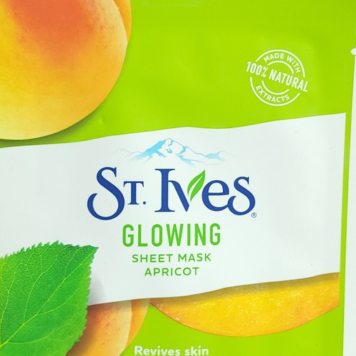 Máscara de hoja brillante St. Ives revive la piel para un brillo fresco sin parabenos 8 oz - Imagen 2 de 5