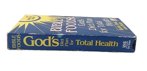 1992 Bible Foods Gods Diet Plan for Total Health Spirit VHS Tape Marilyn Hickey - Imagen 5 de 5