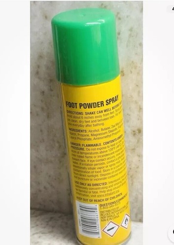 XtraCare Foot Powder Spray Smoothes Cools & Comforts W/ Corn Starch 3 Oz 85 Gm - Picture 3 of 5