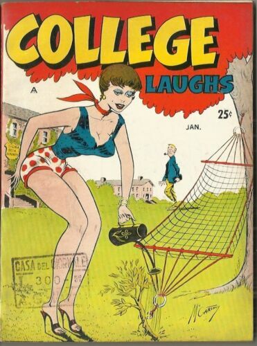 COLLEGE LAUGHS Vol. I Nr. 8 - 10 - 11 (Candar P. / USA 1958) Vintage Humor aussuchen - Bild 3 von 4
