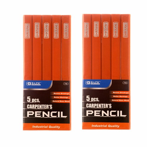 5~60 PC Carpenter Pencils Bolder Black Lead DIY Builders Joiner Woodwork Marking - Picture 3 of 6