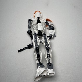 Lego 75108 Star Wars Clone Commander Cody Orange Buildable Figure - Incomplete