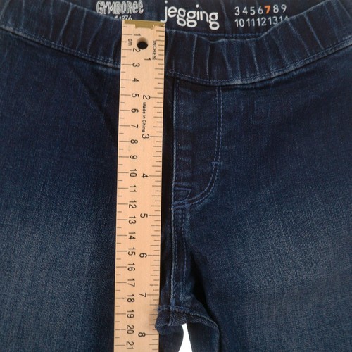 Gymboree Blue Jeggings Jeans Kids Girls 7 Dark Blue Pull On $39.50 - Picture 5 of 12