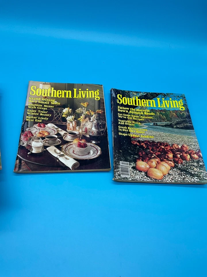 Southern Living Magazine Lot of 11 Issues Various Years Vintage Home & Recipes - Image 4 of 4