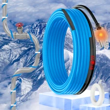 MAXKOSKO 18FT Pipe Warmers for Outdoor Plumbing Electrical Heat Tape  120V 5w/ft