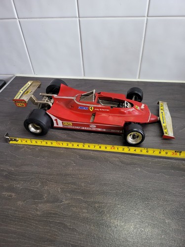 Vintage Ferrari 312 T5 Formula 1 Model 1/14 Burago Jody Scheckler 2108 Rare no:1 - Picture 3 of 24