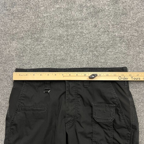 5.11 Tactical Cargo Pants Men 30 X 32 Black Cotton Pockets Straight Leg - Picture 8 of 12