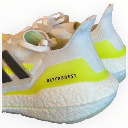 Adidas Ultraboost 21 Running Sneaker Style FY0377 Solar Yellow Mens Size 10 US - Picture 5 of 20
