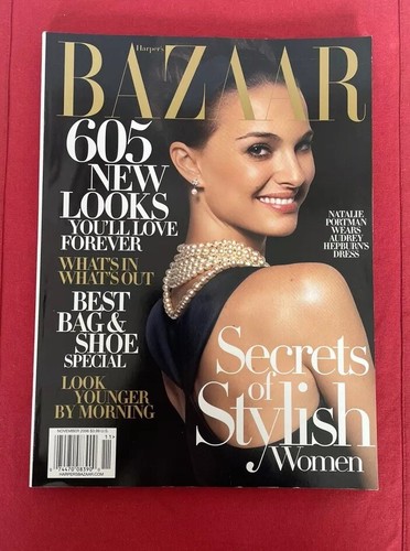 Harper’s BAZAAR Magazine November 2006 Natalie Portman