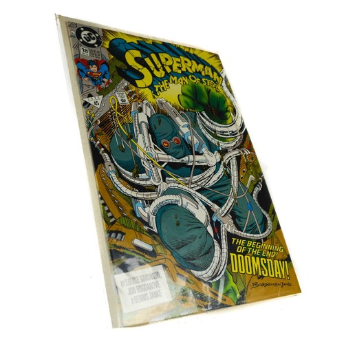 Superman The Man of Steel #18 DC Comics December 1992 Beginning End Doomsday  - Picture 1 of 12