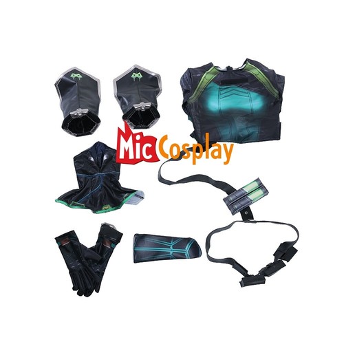 Mujer Sabine Assassin Viper Zentai Body Mono Disfraz Juegos con disfraces + Máscara - Imagen 12 de 30