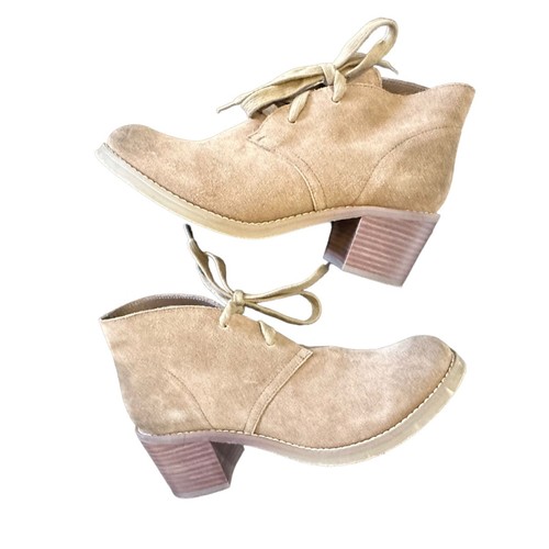 Sbicca Terrafina Stiefelette hellbraun Wildleder Landhaus klassisch Landhaus Größe 10 - Bild 2 von 10