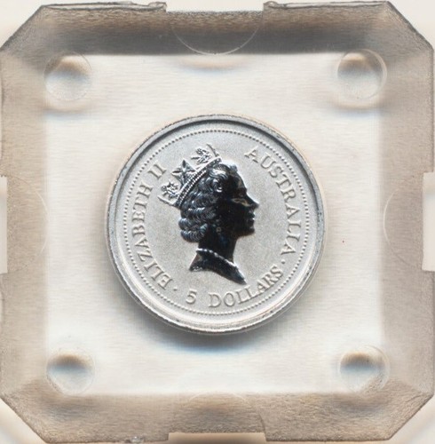 1/20 oz 5$ Australien Platinmünze Koala 1996 in Originalkapsel BU, Ko0620 - Picture 2 of 2