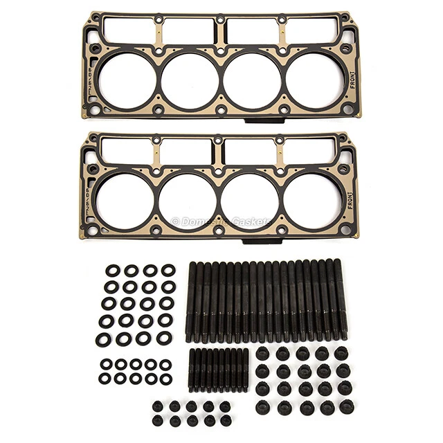 MLS Junta de culata Cabeza Perno Ajuste 01-11 Chevrolet GMC Pontiac Cadillac 6.0L 6.2L LS9 Foto 2 de 4