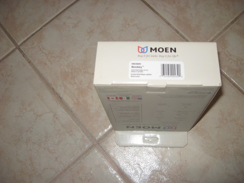 NEU & VERSIEGELT MOEN AVERY 3-teiliges Bad Zubehör Kit gebürstetes Nickel - Bild 2 von 6