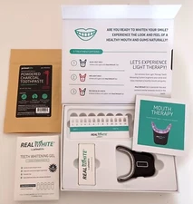 Primal Life Organics V4 Teeth Whitening System + BONUS Toothpowder
