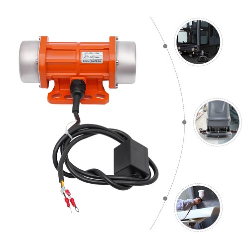 Vibratore industriale AC motore vibrante elettrico 100W 110V monofase vibrante - Foto 2 di 20