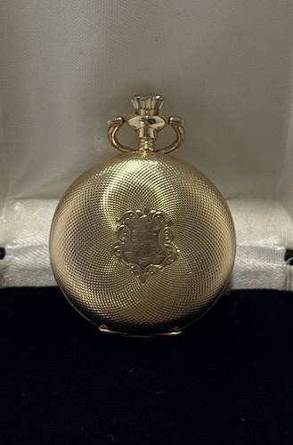 1906 WALTHAM 14K GELBGOLD DOPPELJÄGER HÜLLE TASCHENUHR - 15 JUWELEN - Bild 2 von 13