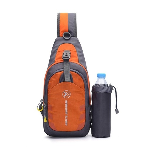 Borsa a tracolla uomo viaggio escursionismo donna petto zaino sport outdoor  - Foto 17 di 17