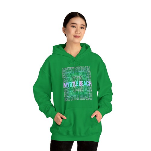 Retro Myrtle Beach South Carolina Graphic Hoodie, Sizes S-5XL - Picture 25 of 64