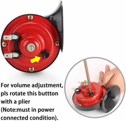 Bocina de tren súper fuerte 300Db 12V impermeable para motocicleta coche camión SUV barco - Imagen 5 de 12