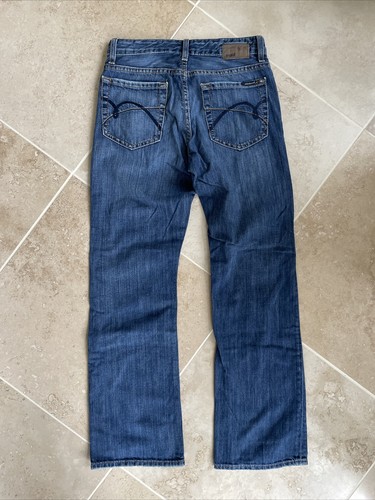 Mavi Jeans Boy 12 Blue Lucas Distressed Denim Straight Leg Cotton Pant Designer - Picture 2 of 8