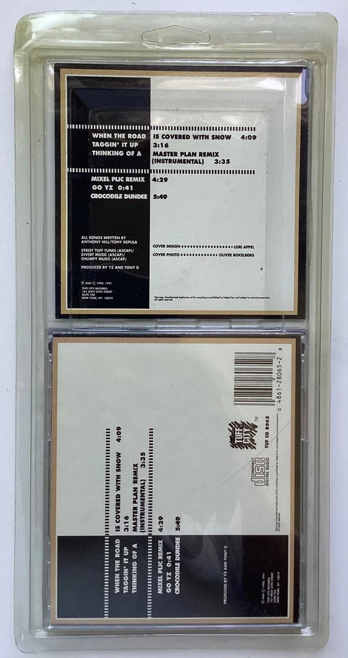 Sealed YZ - EP (CD, Tuff City, 1991) Longbox Poor Righteous Teachers Foto 2 de 2